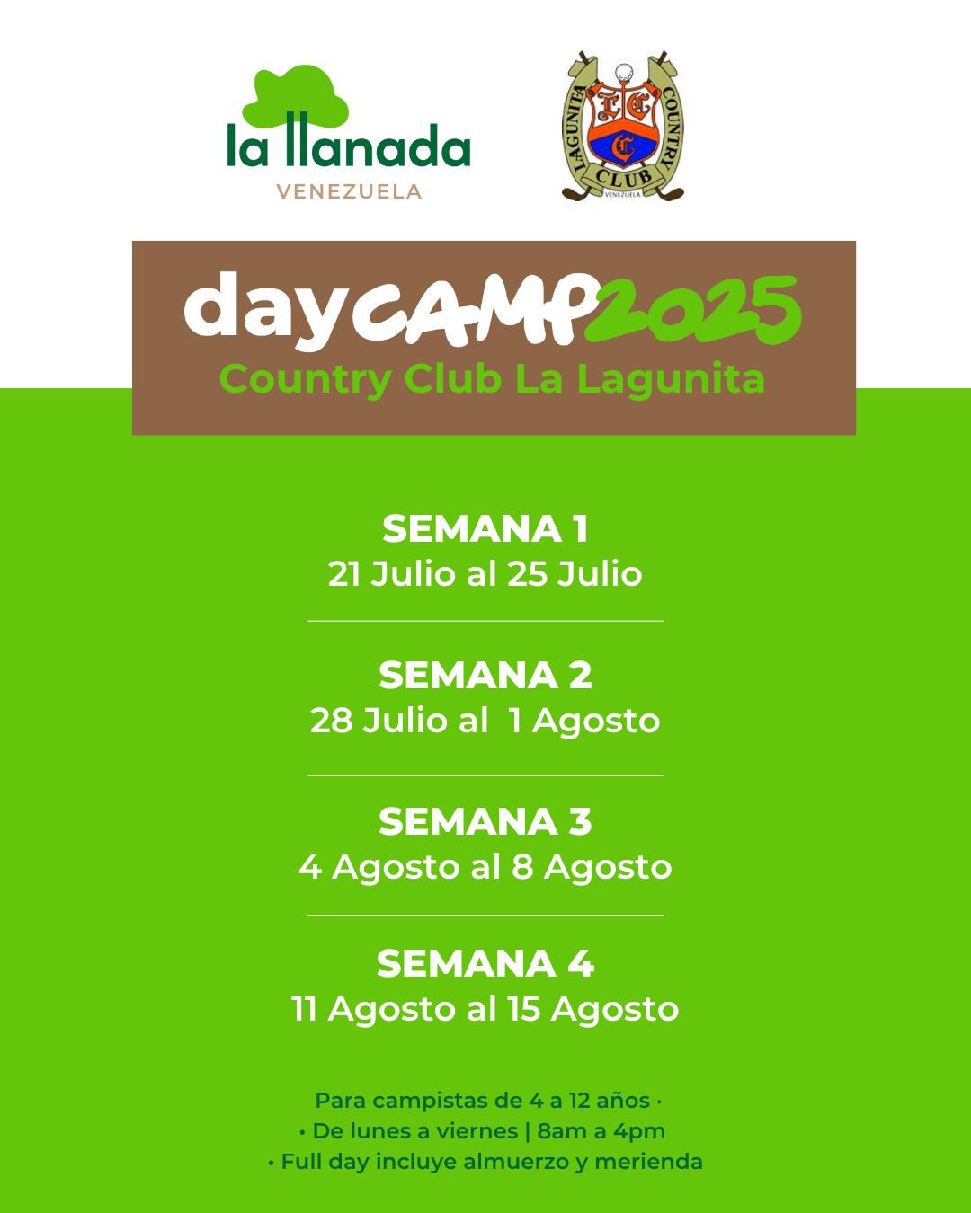 day camp la lagunita