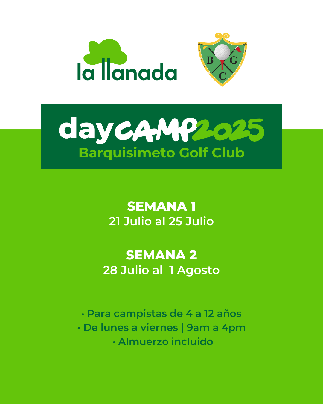 day camp barquisimeto 2025